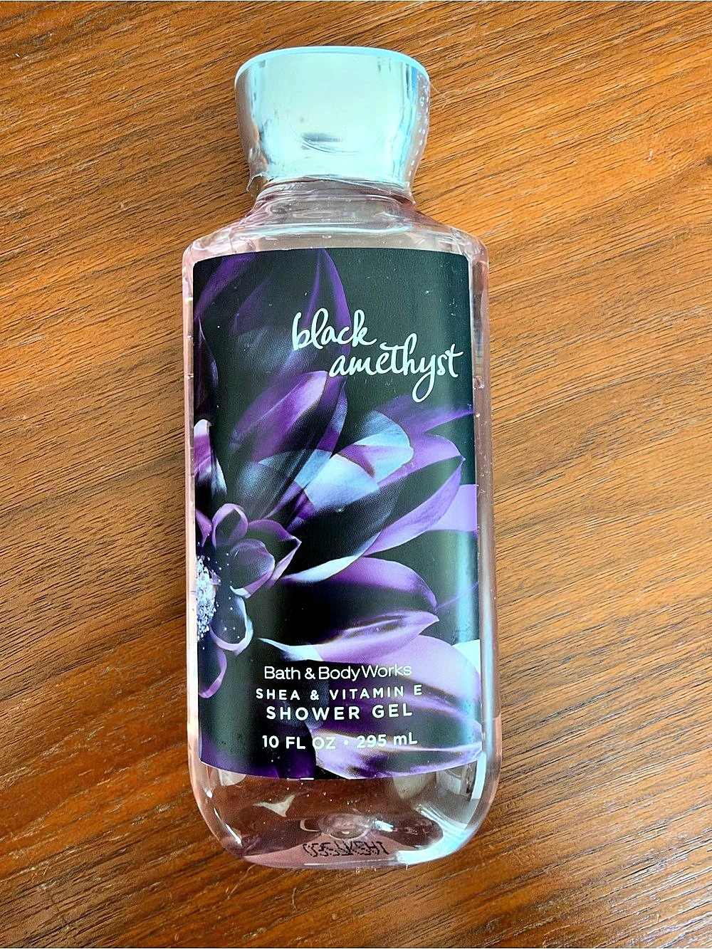 Bath & Body Works Black Amethyst Shea & Vitamin E Shower Gel Purple NWT